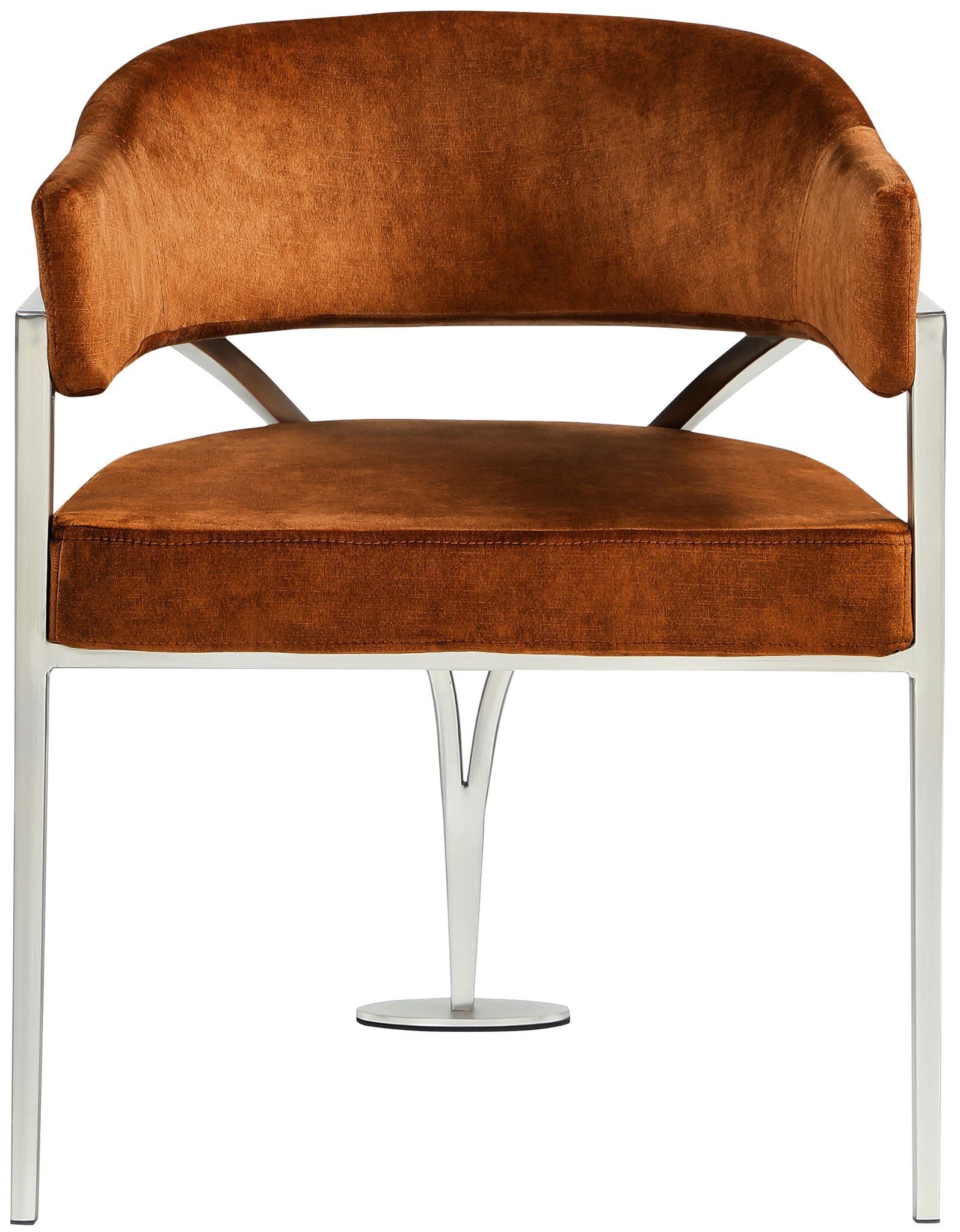 Madelyn - Dining Chair (Set of 2) - Brushed Chrome - Urban Living Furniture (Los Angeles, CA)