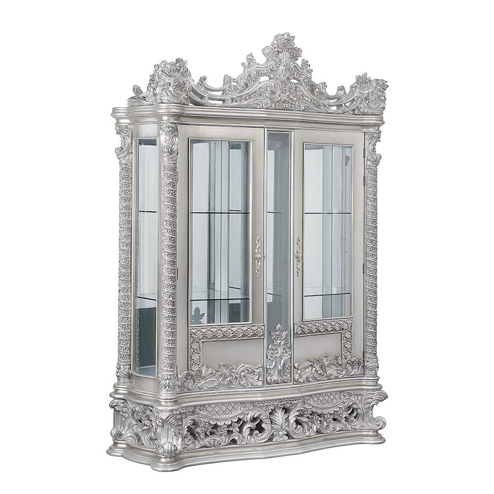 Valkyrie - Curio - Antique Platinum - Urban Living Furniture (Los Angeles, CA)