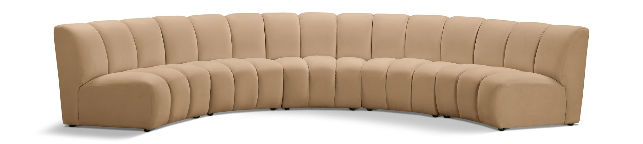 Infinity - 5 Piece Modular Sectional - Camel - Urban Living Furniture (Los Angeles, CA)