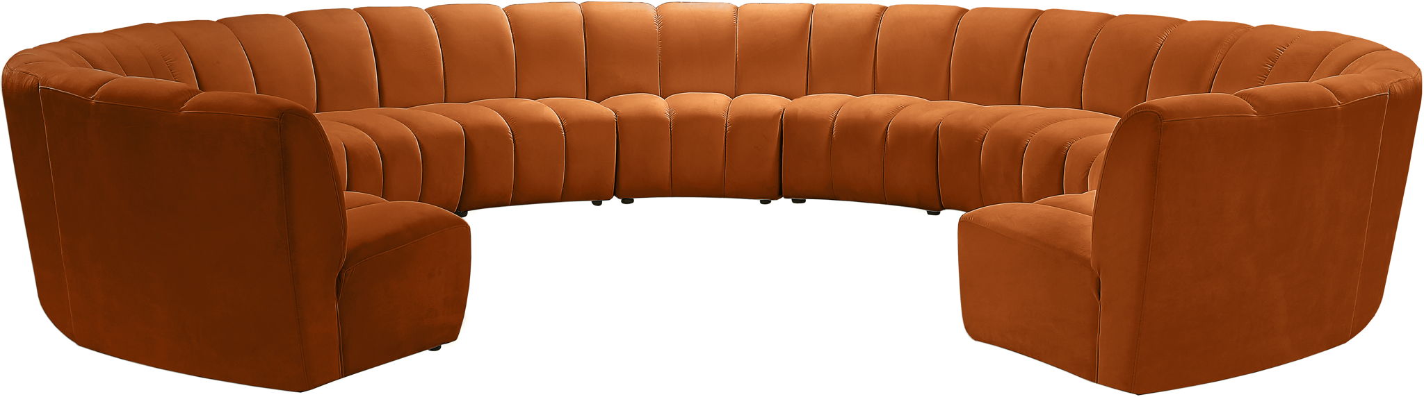 Infinity - 11 Piece Velvet Modular Sectional - Urban Living Furniture (Los Angeles, CA)