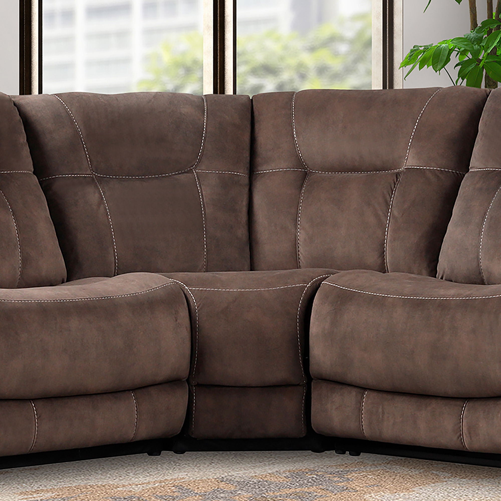 Cooper - Corner Wedge - Shadow Brown - Urban Living Furniture (Los Angeles, CA)