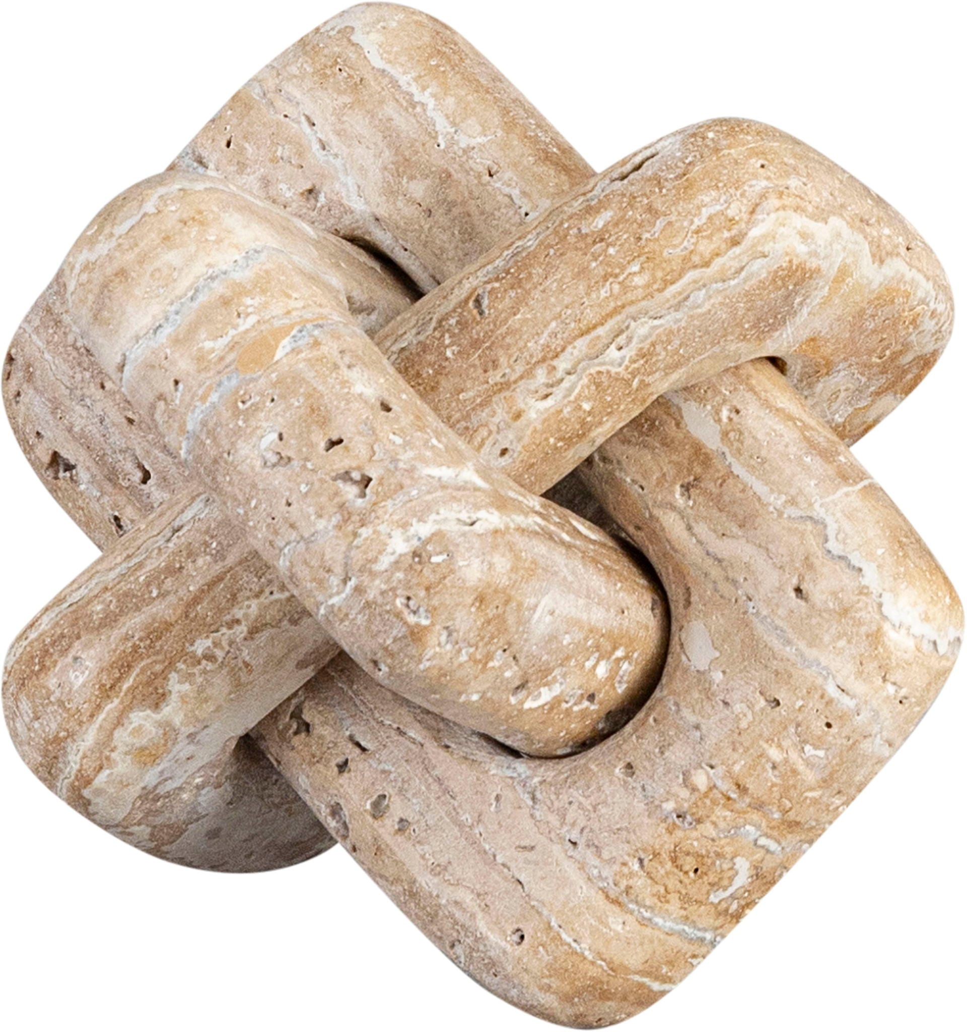 Bond - Travertine Decorative Knot - Natural