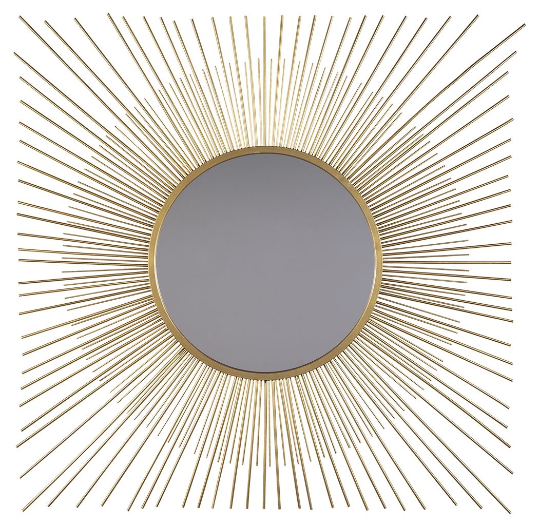 Elspeth - Gold Finish - Accent Mirror - Urban Living Furniture (Los Angeles, CA)
