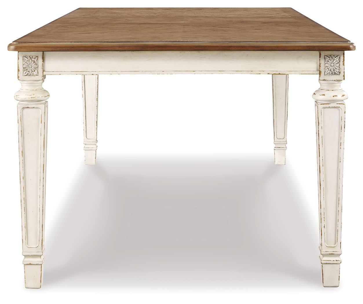 Realyn - Chipped White - Rectangular Dining Room Extension Table - Urban Living Furniture (Los Angeles, CA)