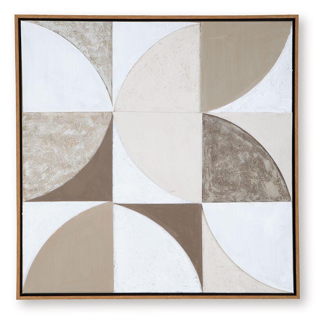 Harelman - Tan / Taupe / White - Wall Art - Urban Living Furniture (Los Angeles, CA)