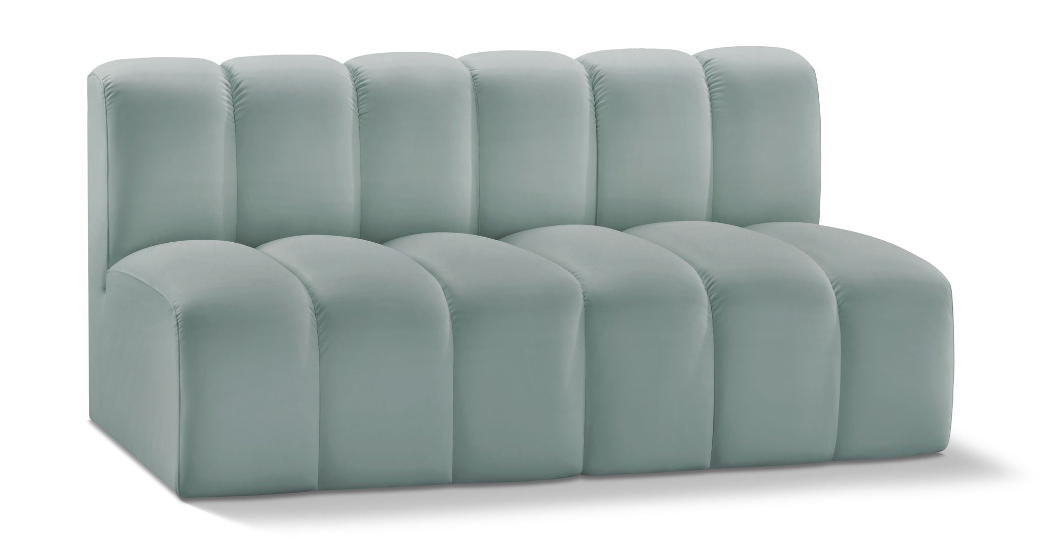 Arc - Faux Leather 2 Seats Modular Sofa - Urban Living Furniture (Los Angeles, CA)