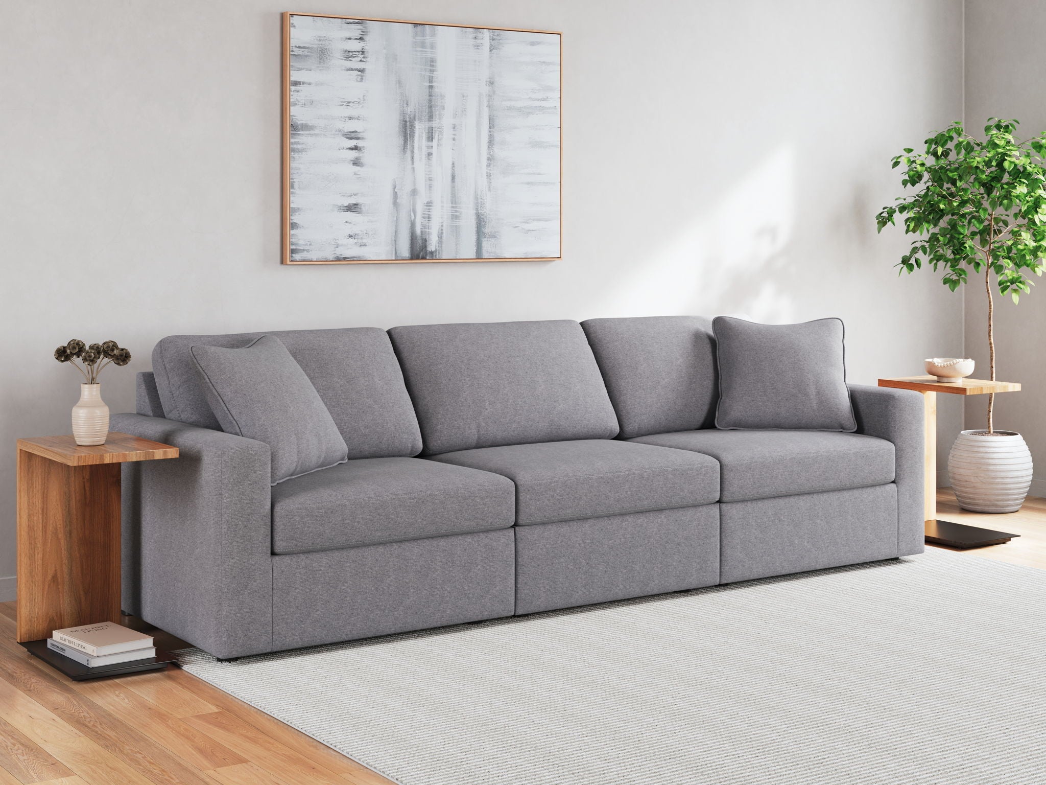 Modmax - Granite - Sectional - Urban Living Furniture (Los Angeles, CA)