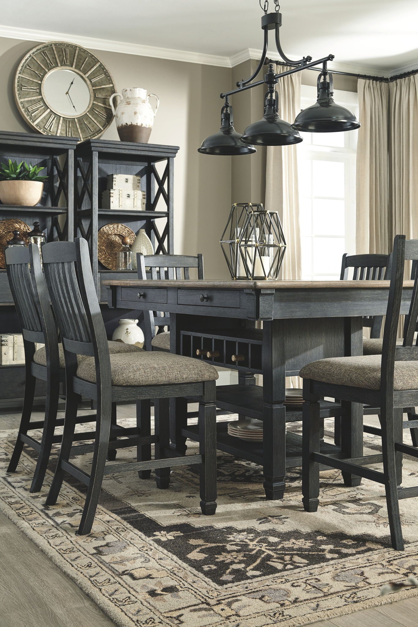 Tyler Creek - Counter Height Table Set - Urban Living Furniture (Los Angeles, CA)