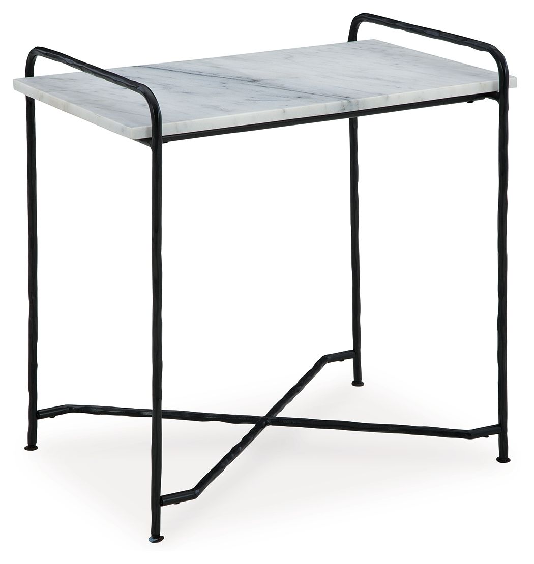 Ashber - White / Black - Accent Table - Urban Living Furniture (Los Angeles, CA)