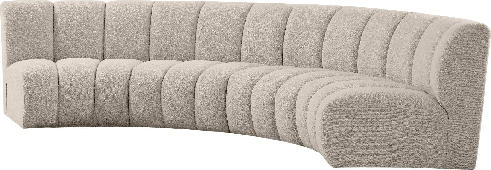 Infinity - 4 Piece Boucle Modular Sectional - Urban Living Furniture (Los Angeles, CA)