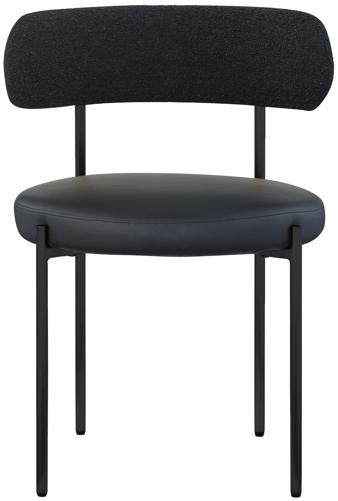 Beacon - Faux Leather Dining Chair With Black Legs (Set of 2) - Urban Living Furniture (Los Angeles, CA)