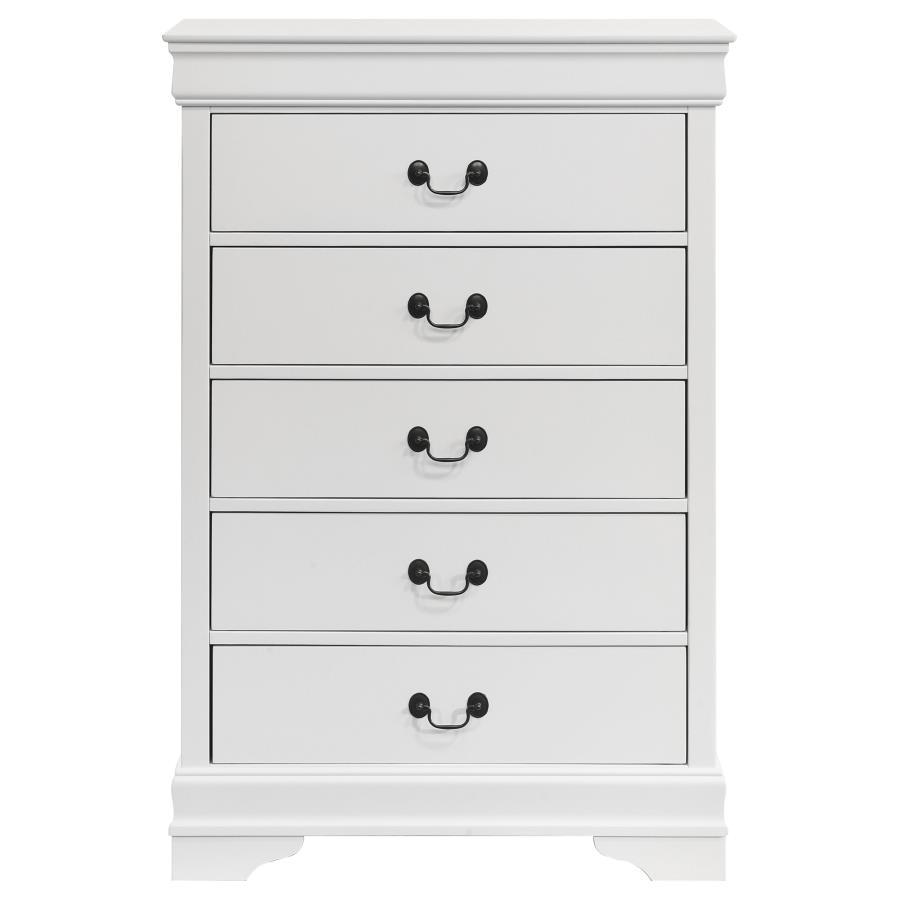 Louis Philippe - Five-drawer Chest - Urban Living Furniture (Los Angeles, CA)