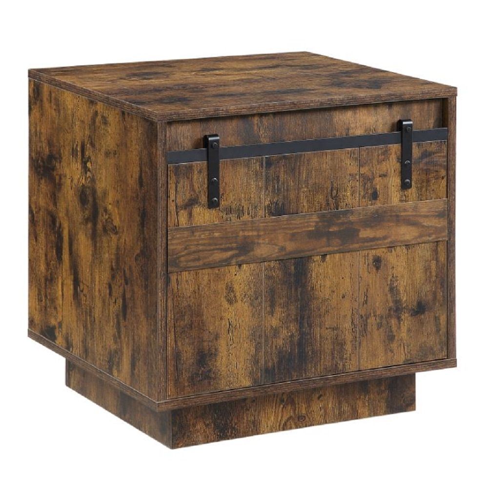 Bellarosa - End Table (Same As 88042) - Rustic Oak - Urban Living Furniture (Los Angeles, CA)