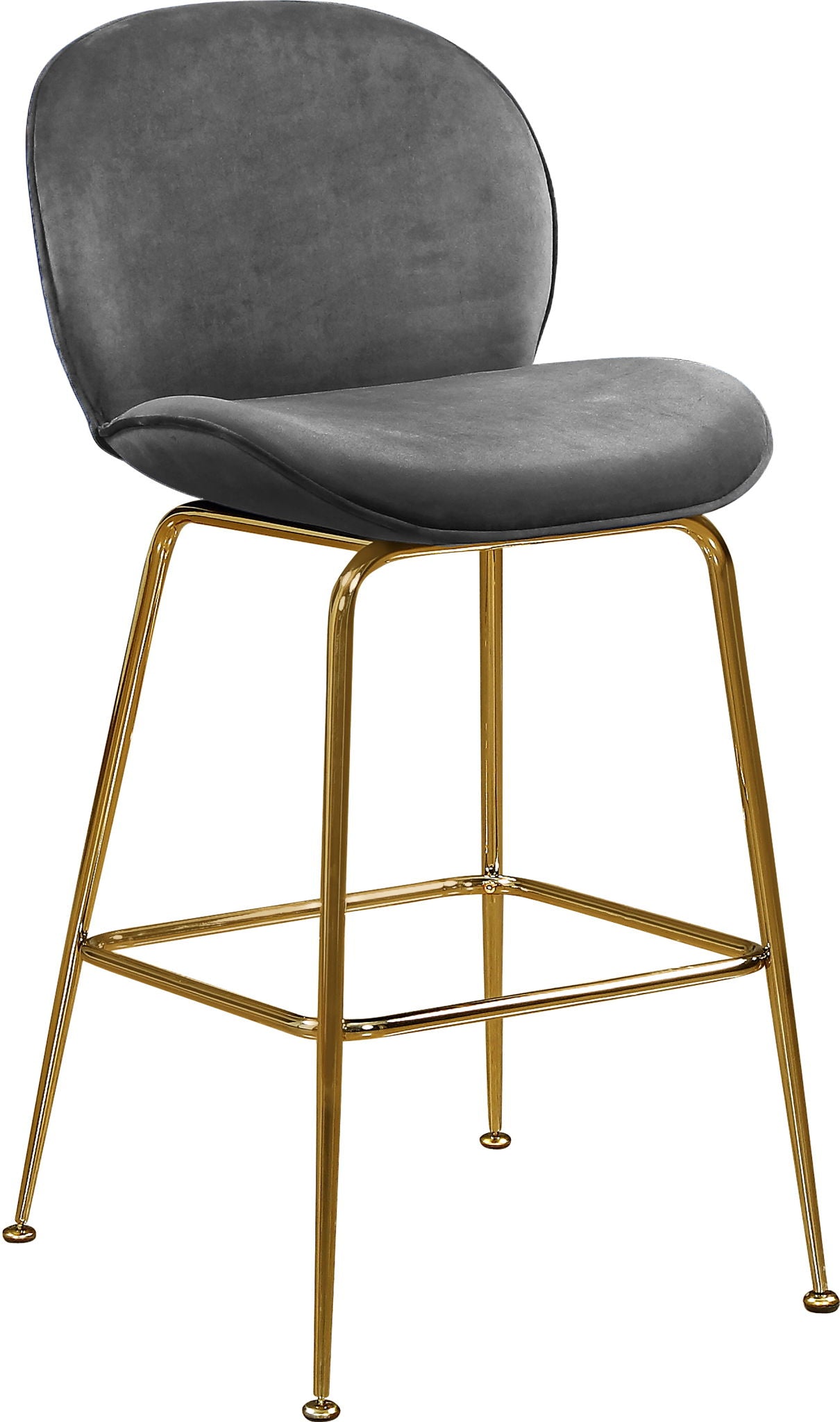 Paris - Stool with Gold Legs (Set of 2) - Urban Living Furniture (Los Angeles, CA)