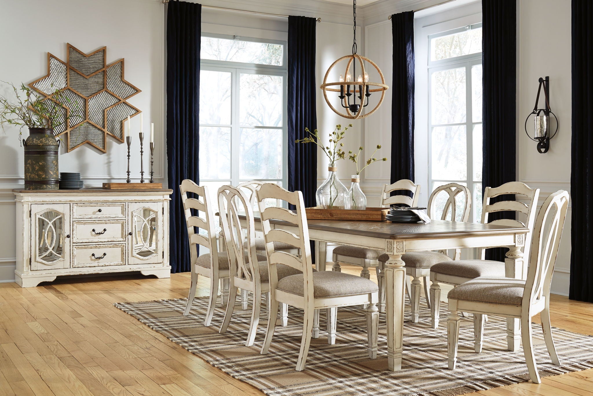 Realyn - Rectangular Dining Table Set - Urban Living Furniture (Los Angeles, CA)