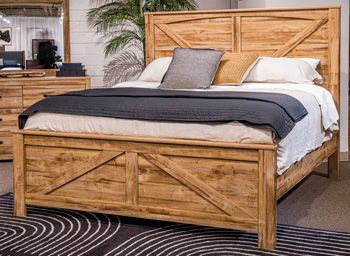 Maystonna - Crossbuck Panel Headboard - Urban Living Furniture (Los Angeles, CA)