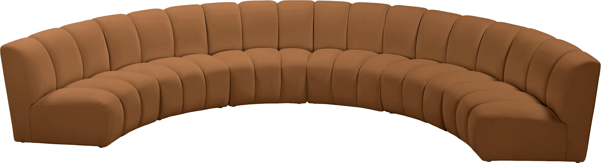 Infinity - 6 Piece Modular Sectional - Saddle - Urban Living Furniture (Los Angeles, CA)