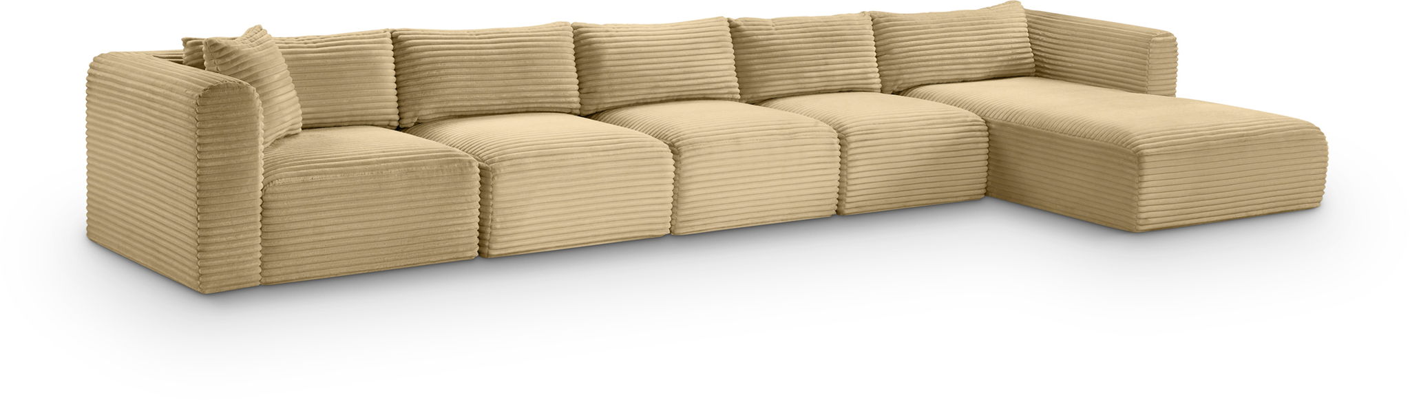 Shaggy - 5 Piece Modular Sectional With Chaise - Urban Living Furniture (Los Angeles, CA)