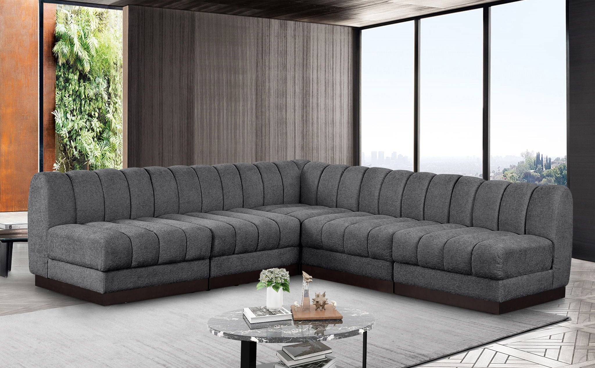 Quinn - 5 Piece Modular Sectional - Urban Living Furniture (Los Angeles, CA)