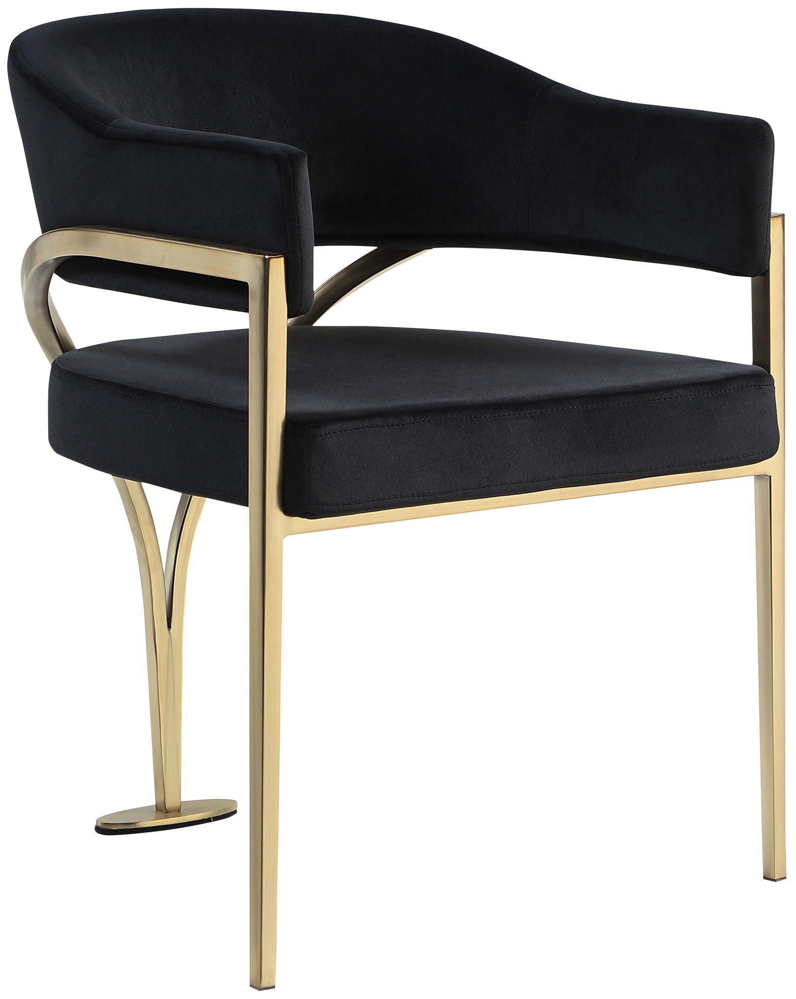 Madelyn - Dining Chair (Set of 2) - Brushed Brass - Urban Living Furniture (Los Angeles, CA)