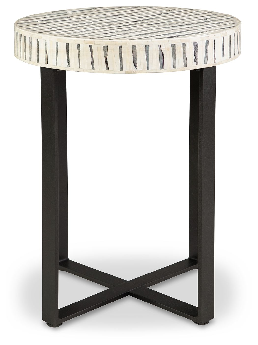 Crewridge - Black / Cream - Accent Table - Urban Living Furniture (Los Angeles, CA)