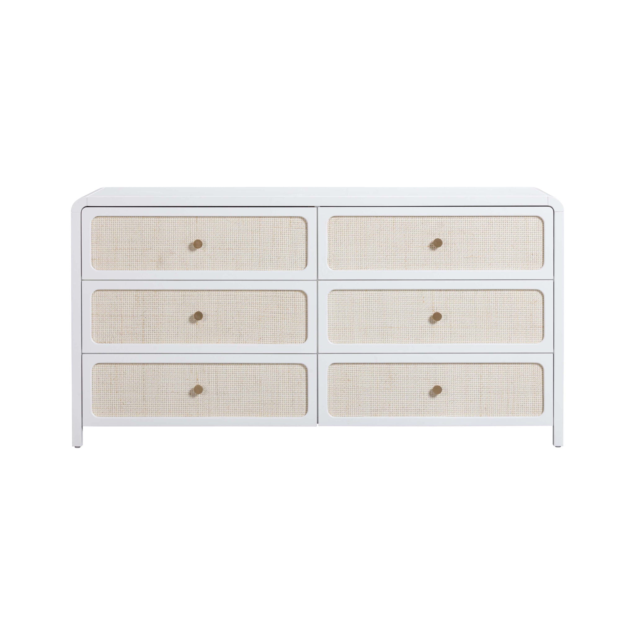 Patty - Rattan 6 Drawer Dresser - Urban Living Furniture (Los Angeles, CA)