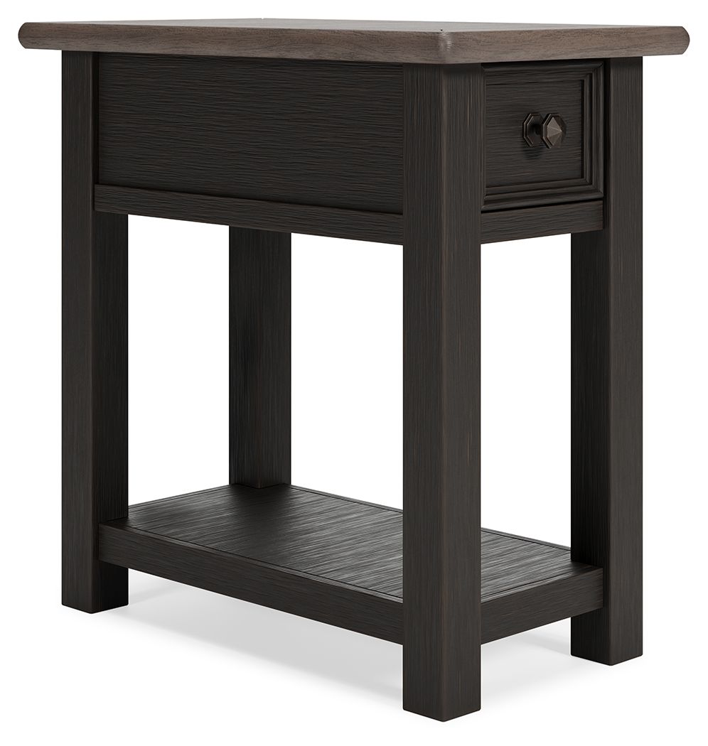 Tyler Creek - Black / Gray - Chair Side End Table - Urban Living Furniture (Los Angeles, CA)
