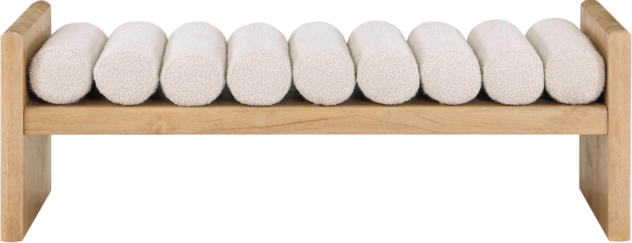 Waverly - Bench With Natural Frame - Urban Living Furniture (Los Angeles, CA)