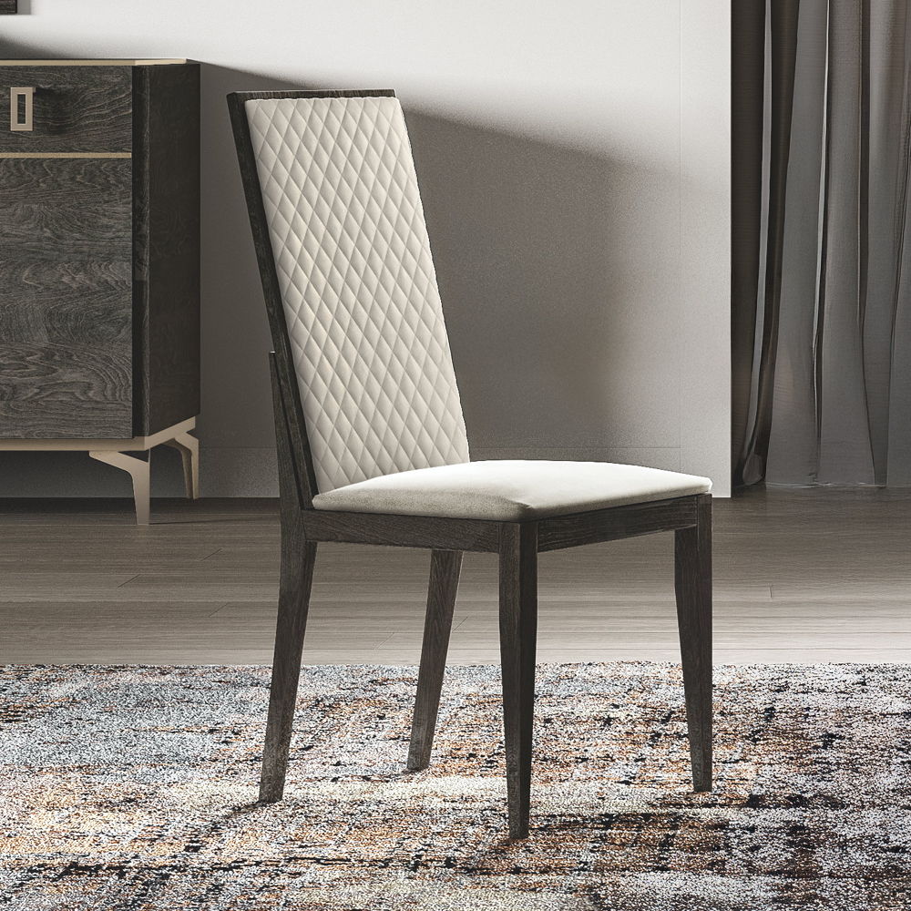 Venezia - Synthetic Leather Side Chair (Set of 2) - Gray - Urban Living Furniture (Los Angeles, CA)