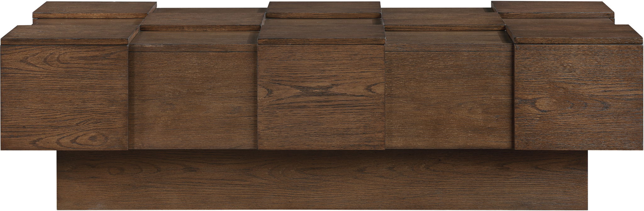 Anzio - Oak Veneer Coffee Table - Urban Living Furniture (Los Angeles, CA)