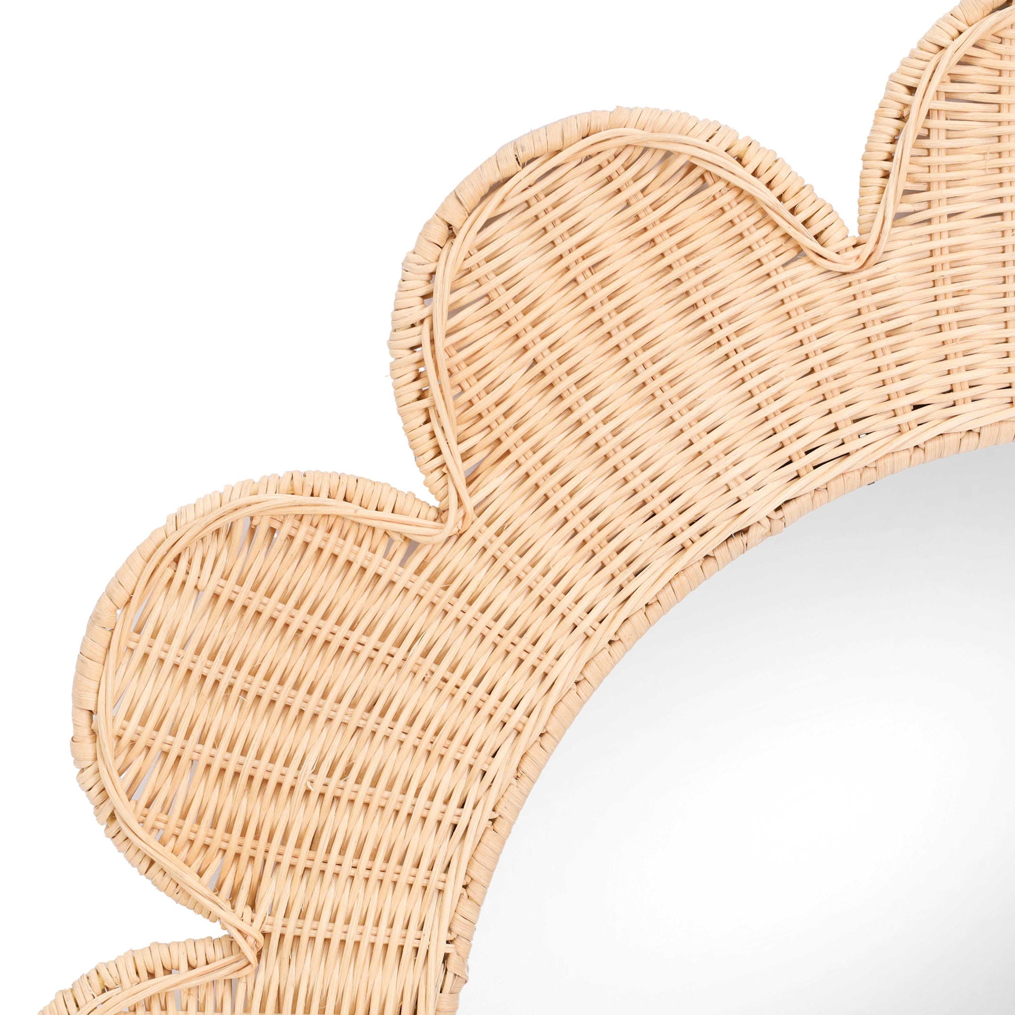 Coralie - Rattan Round Mirror - Urban Living Furniture (Los Angeles, CA)