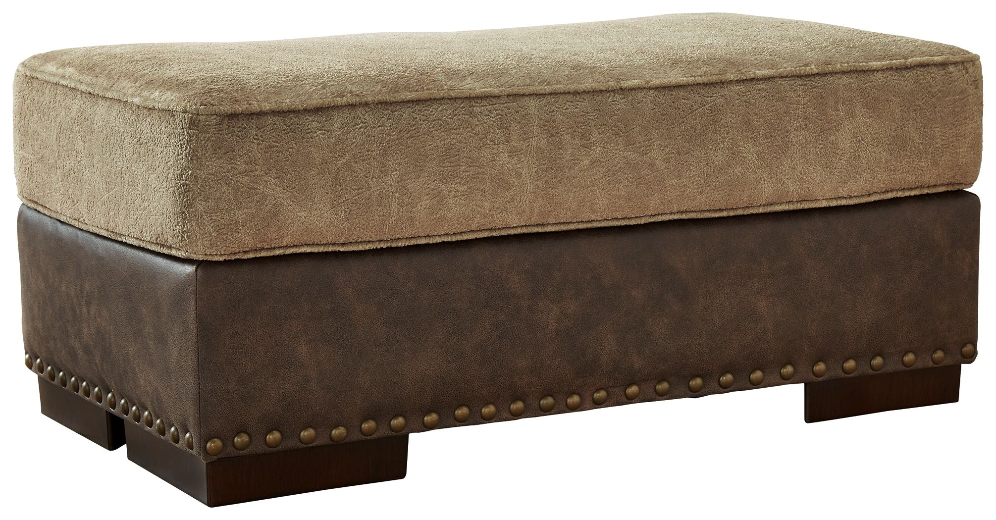 Alesbury - Chocolate - Ottoman - Urban Living Furniture (Los Angeles, CA)