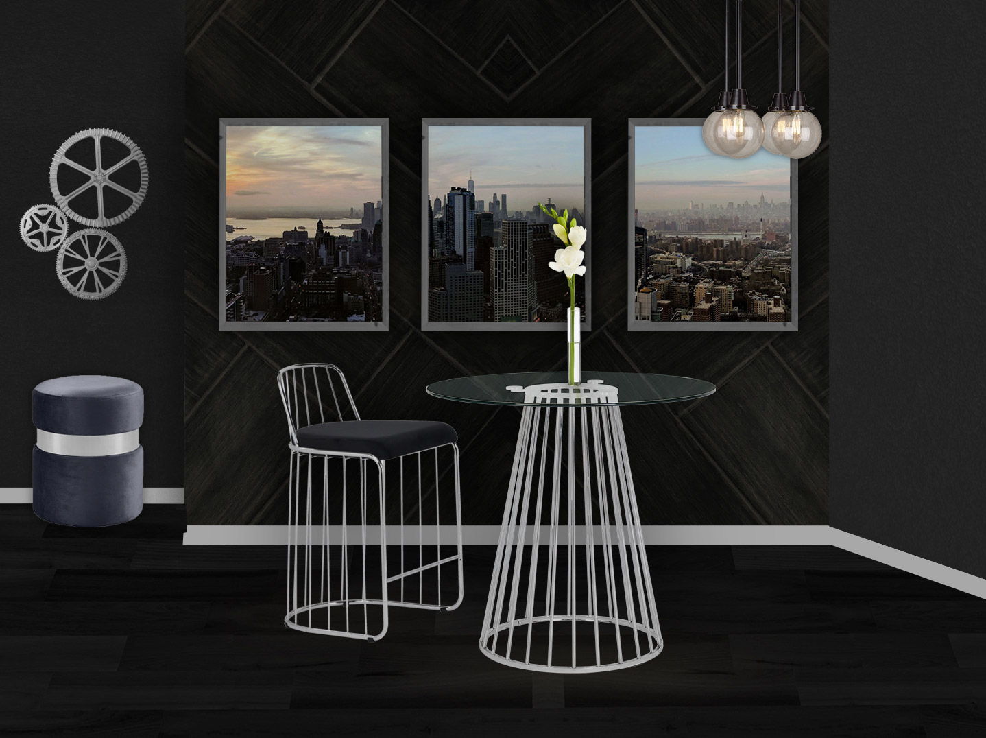 Gio - Counter Height Table - Urban Living Furniture (Los Angeles, CA)