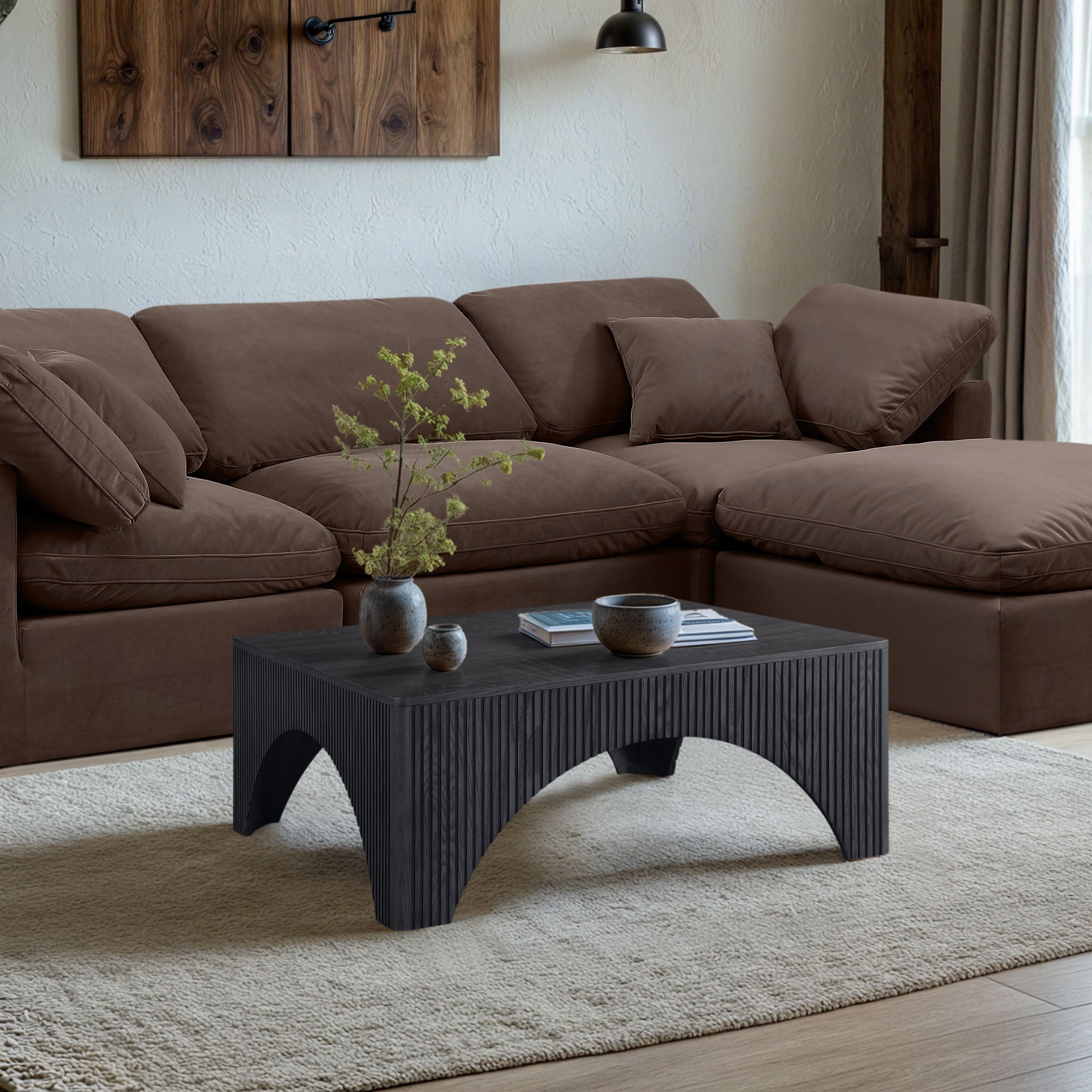 Eloise - Oak Veneer Coffee Table - Urban Living Furniture (Los Angeles, CA)