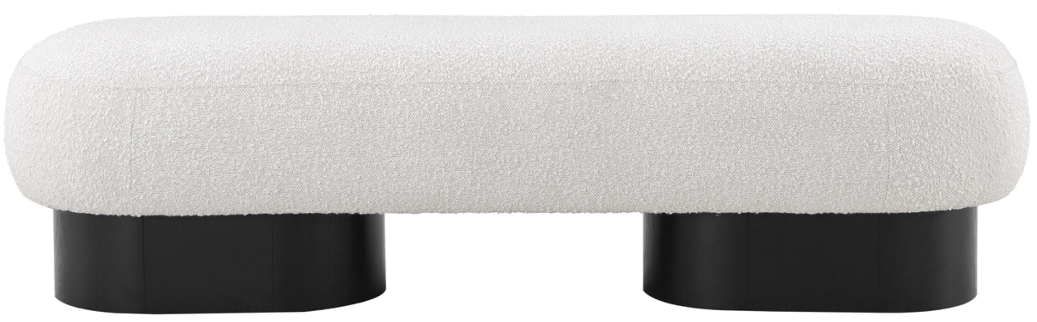 Robertson - Bench With Black Base - Urban Living Furniture (Los Angeles, CA)