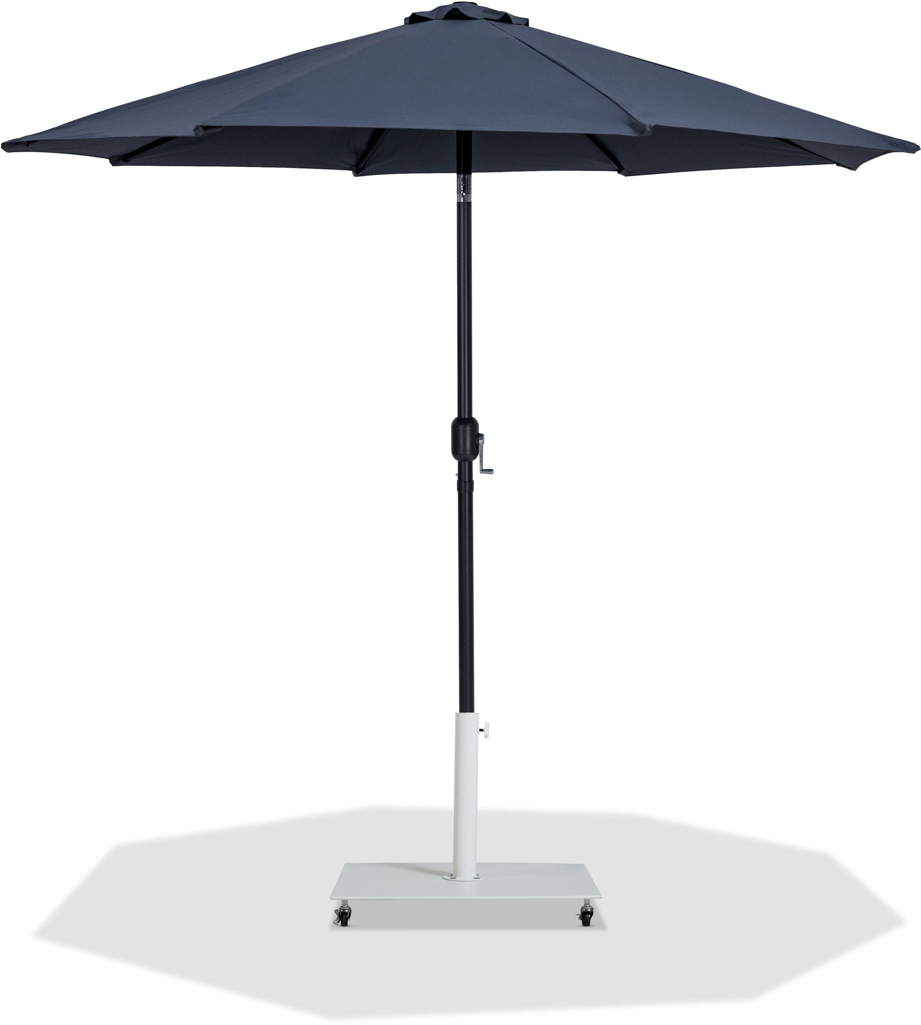 Fiji - Aluminum Patio Umbrella With Square White And Black Base - Urban Living Furniture (Los Angeles, CA)
