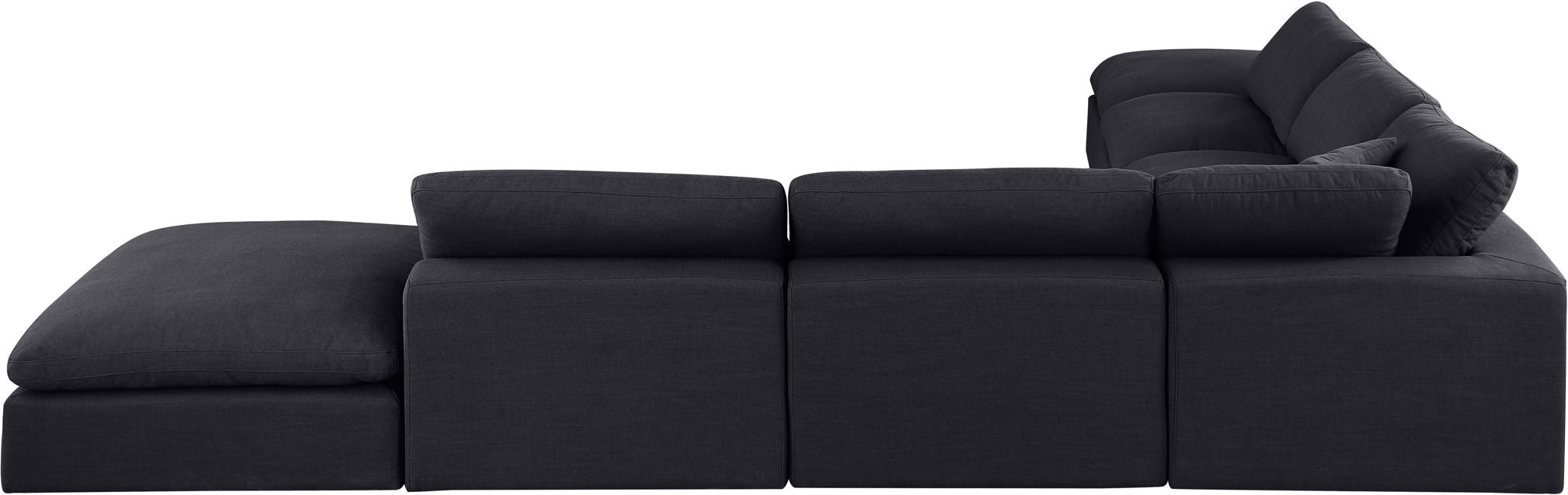 Comfy - 7 Piece Linen Modular Corner Sectional - Urban Living Furniture (Los Angeles, CA)