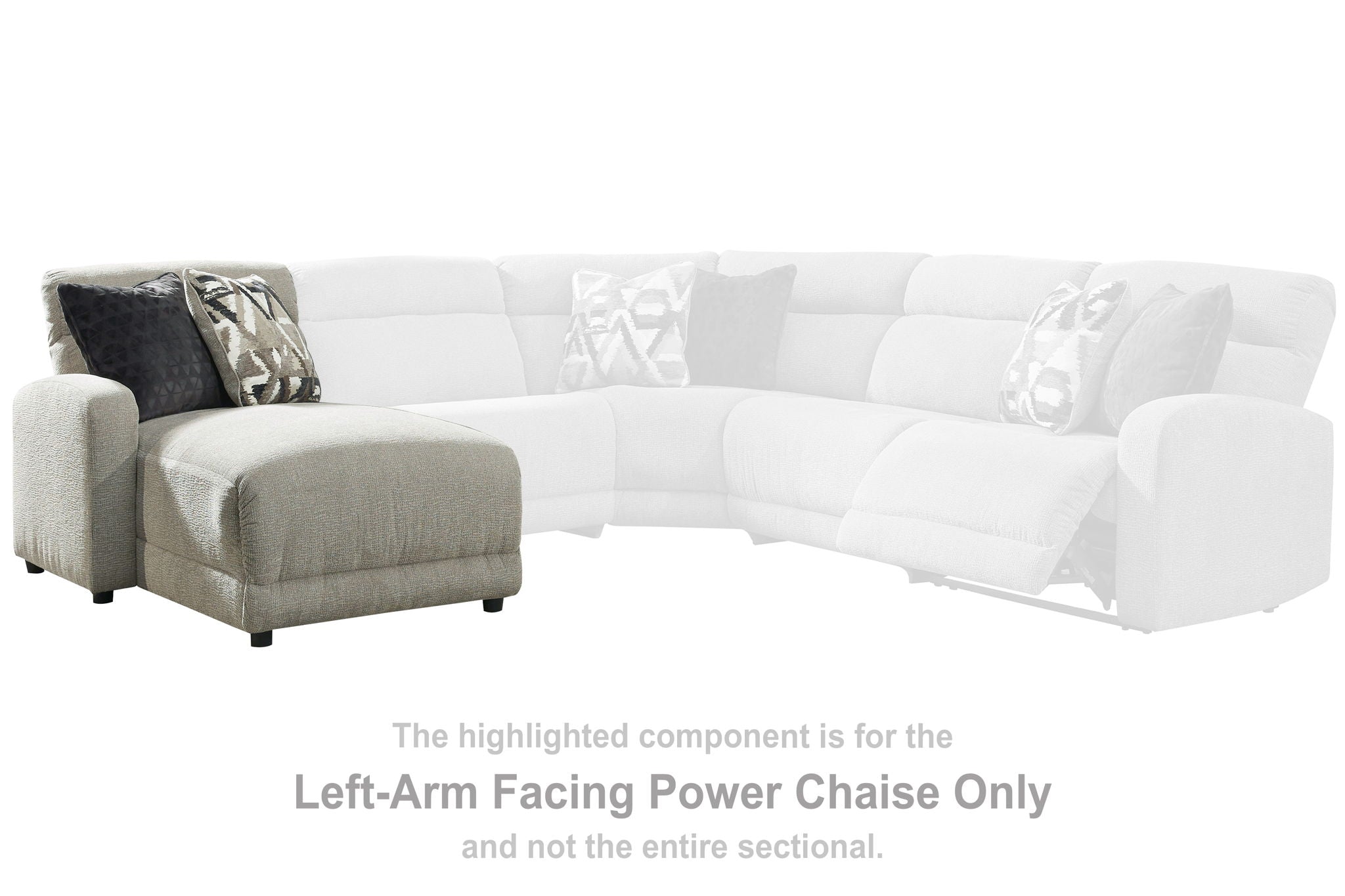 Colleyville - Beige - LAF Press Back Power Chaise - Urban Living Furniture (Los Angeles, CA)