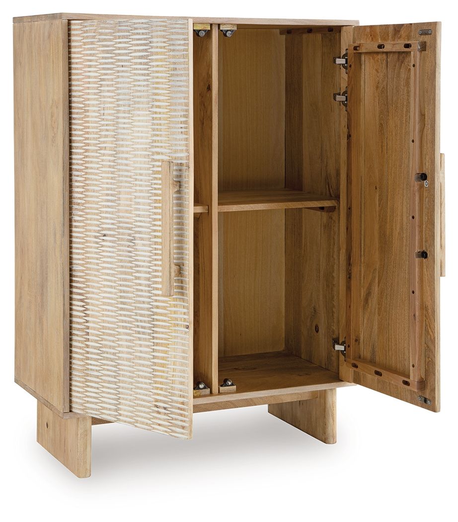 Dallinbury - Natural / White Wash - Accent Cabinet - Urban Living Furniture (Los Angeles, CA)