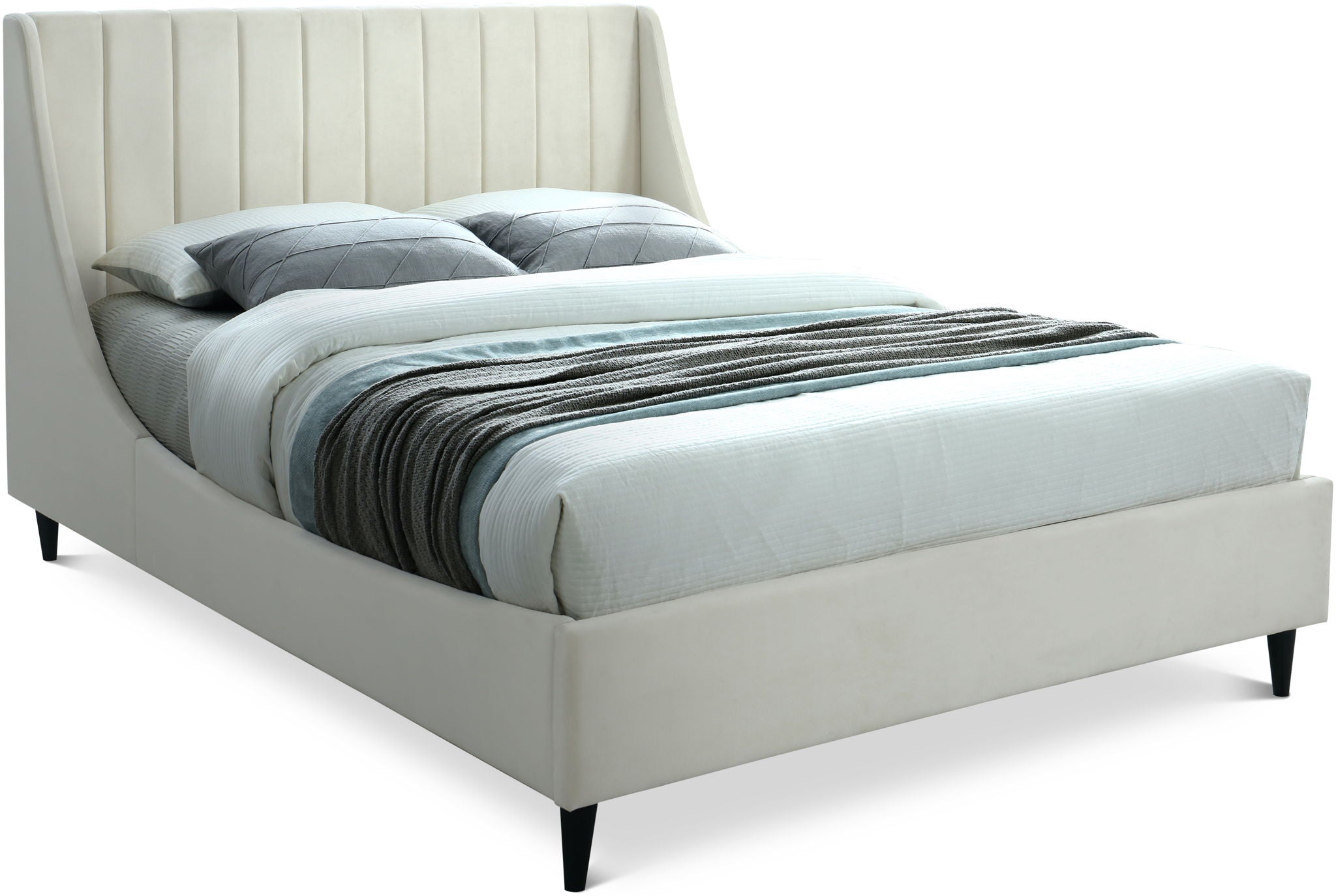 Eva - Velvet Bed - Urban Living Furniture (Los Angeles, CA)