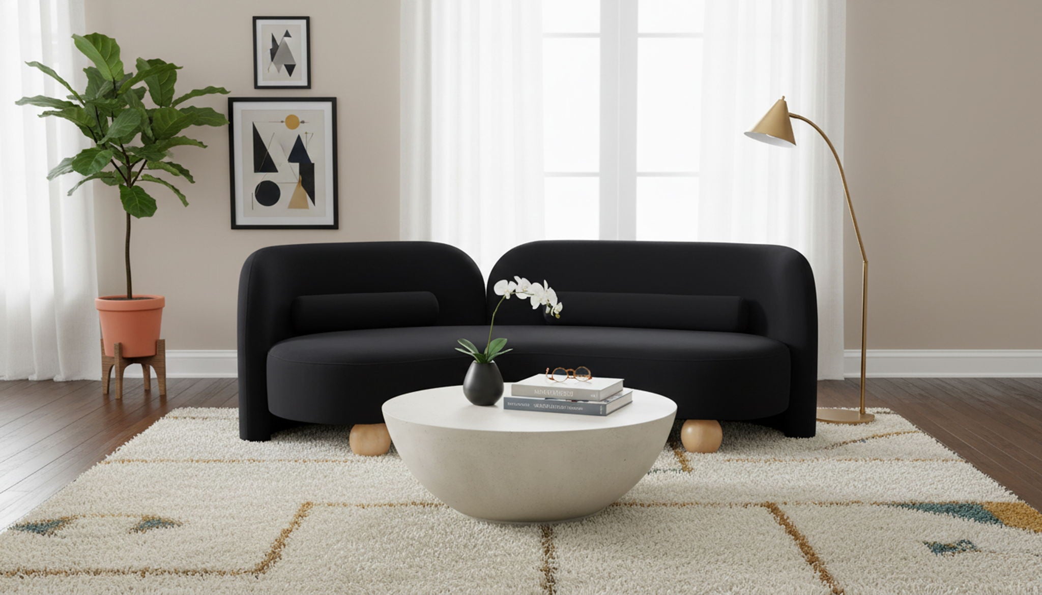 Daphne - Velvet Sofa - Urban Living Furniture (Los Angeles, CA)
