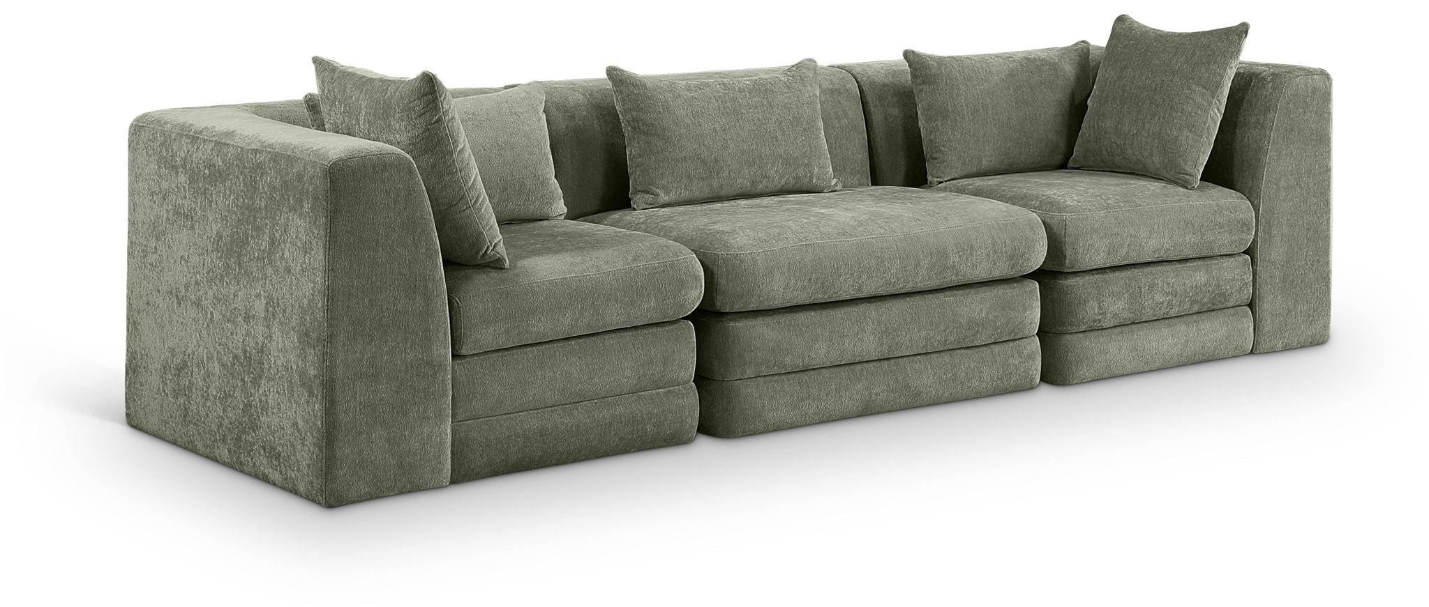 Stellar - 3 Piece 114" Upholstered Modular Sofa - Urban Living Furniture (Los Angeles, CA)