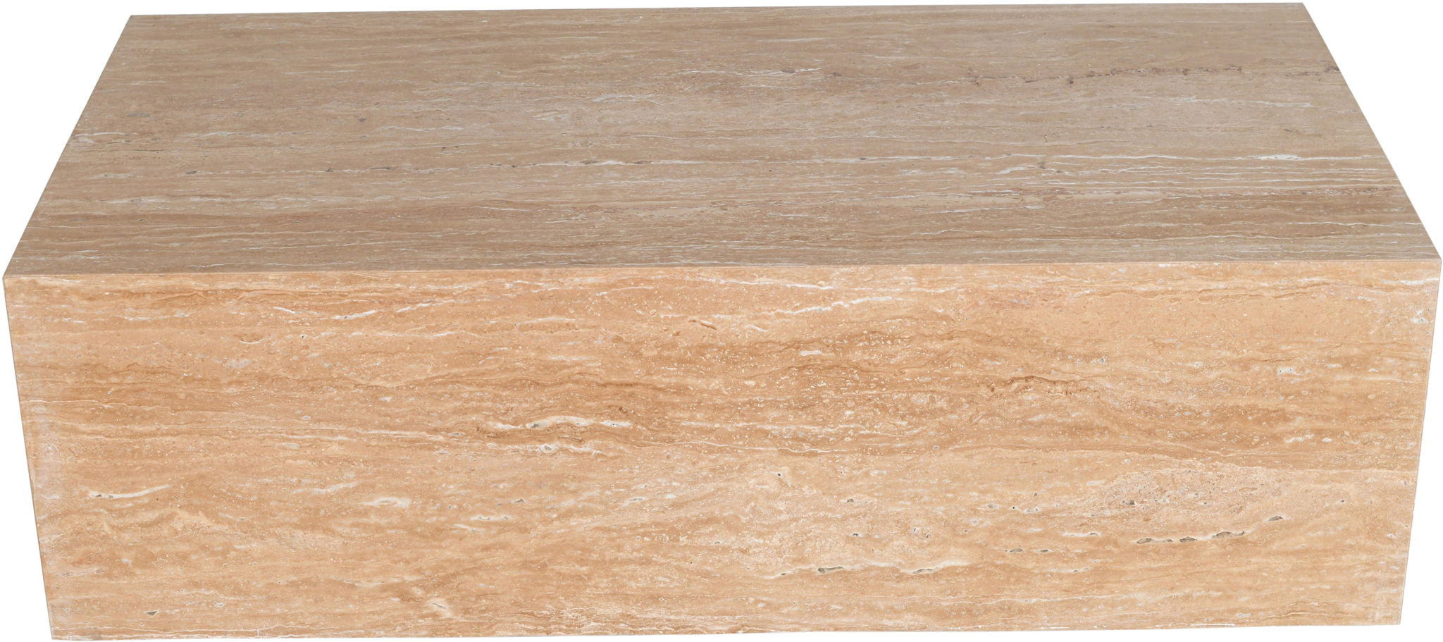 Bolzano - Travertine Coffee Table - Natural - Urban Living Furniture (Los Angeles, CA)