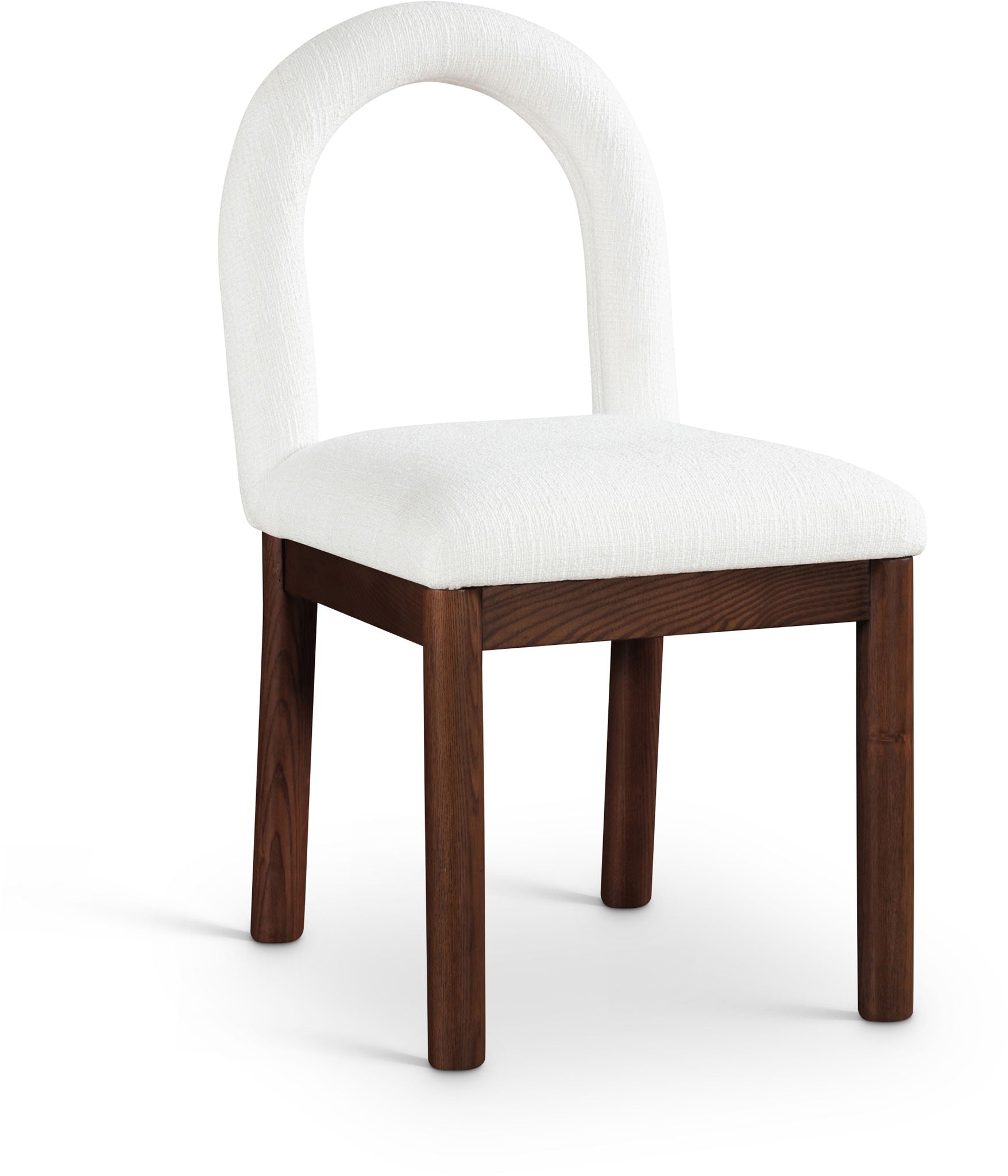 Conrad - Linen Dining Chair With Brown Legs - Urban Living Furniture (Los Angeles, CA)