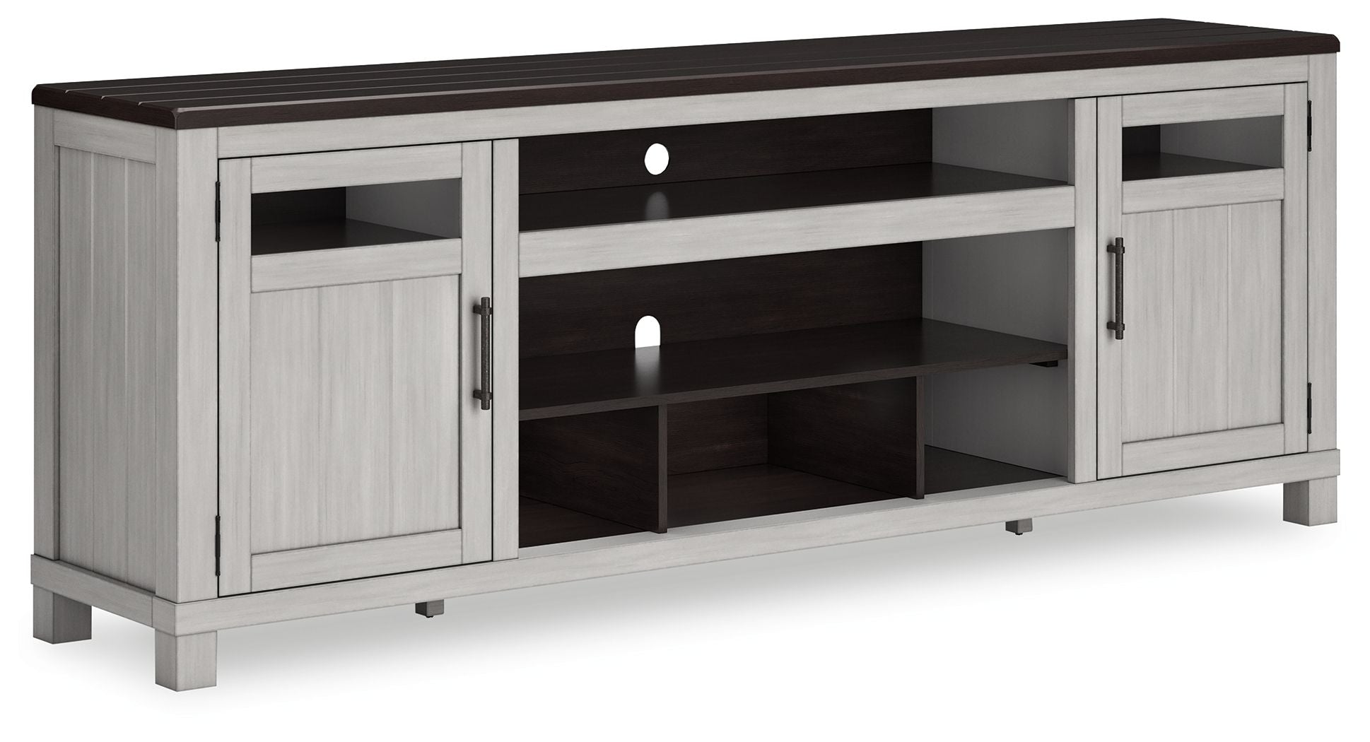 Darborn - Gray / Brown - XL TV Stand W/Fireplace Option - Urban Living Furniture (Los Angeles, CA)