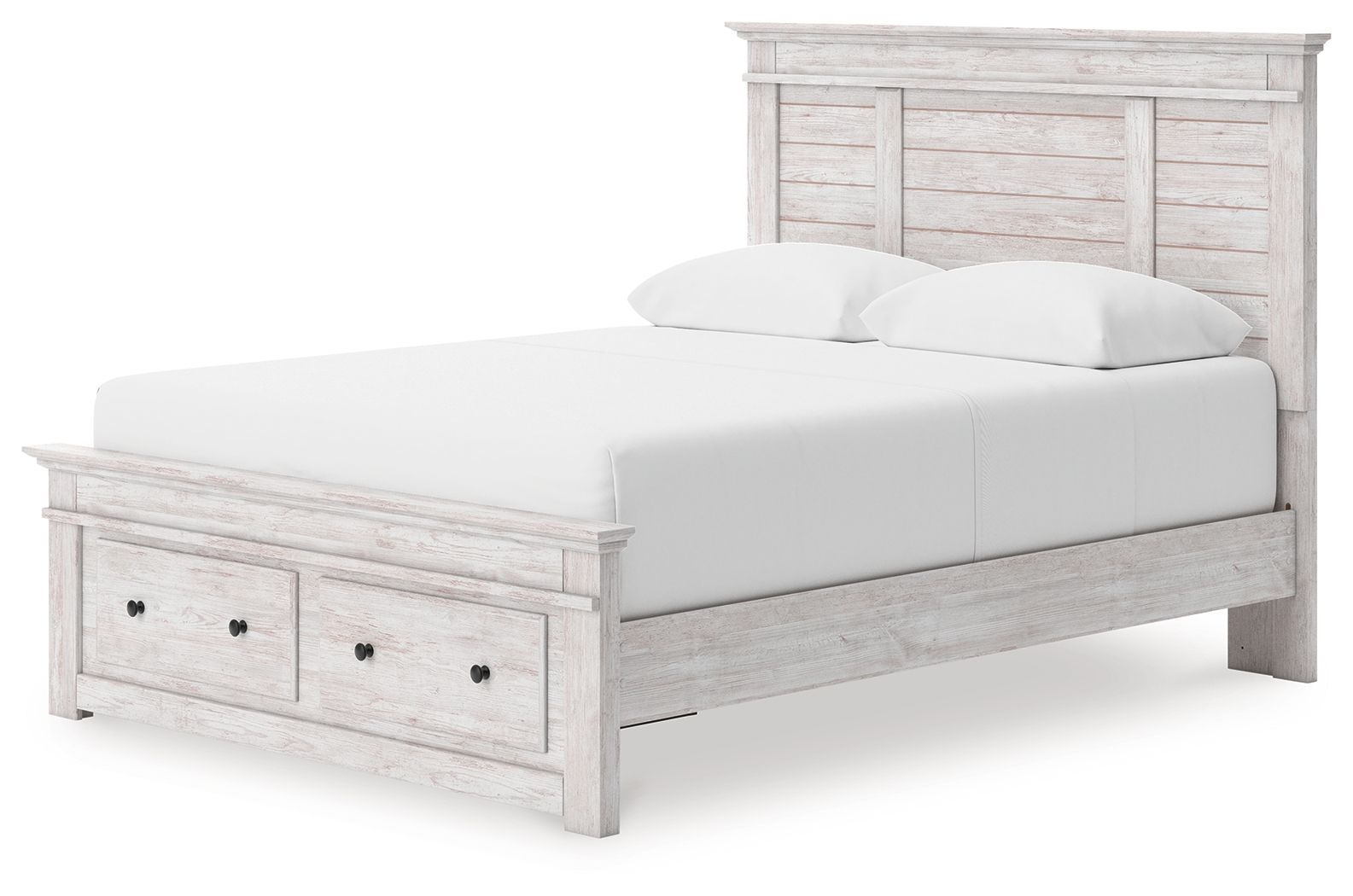 Makidern - Panel Storage Bed With Under Bed Storage Unit And Storage Footboard - Urban Living Furniture (Los Angeles, CA)