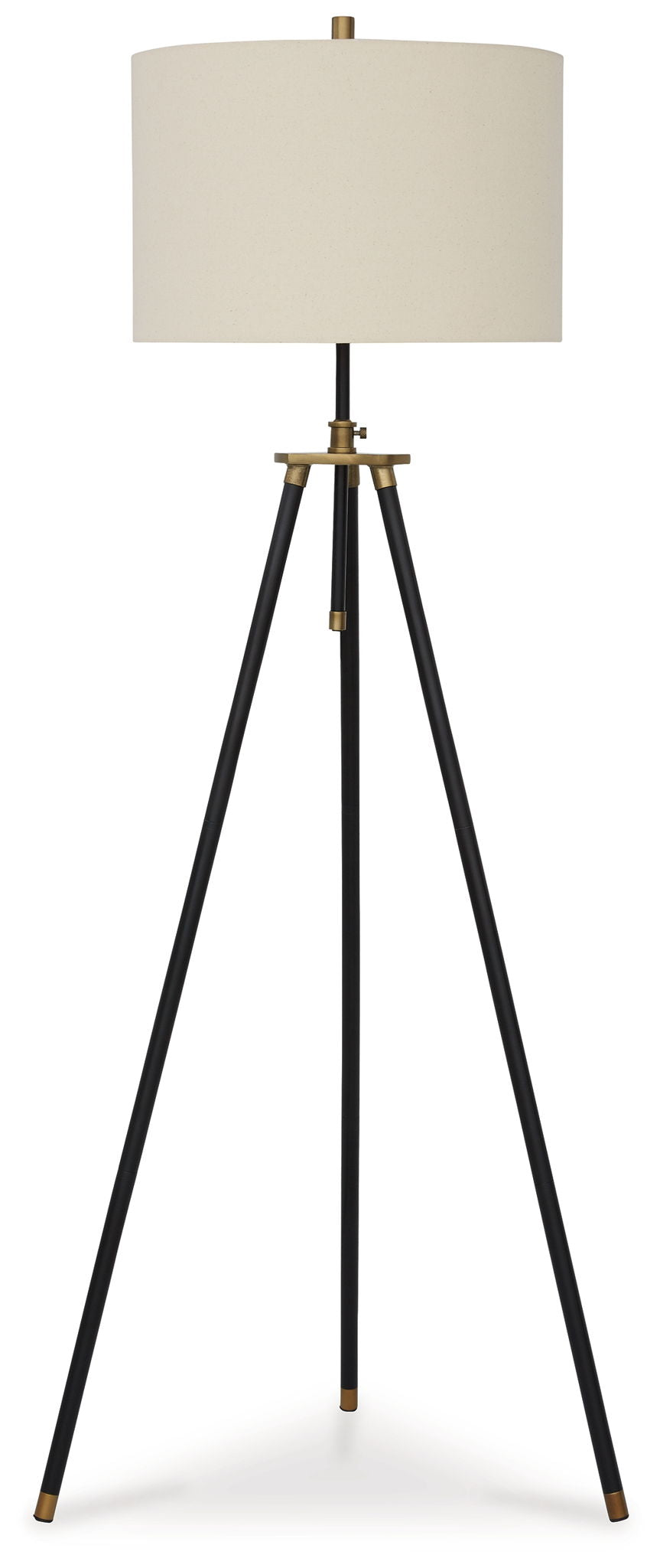 Cashner - Black / Gold Finish - Metal Floor Lamp - Urban Living Furniture (Los Angeles, CA)