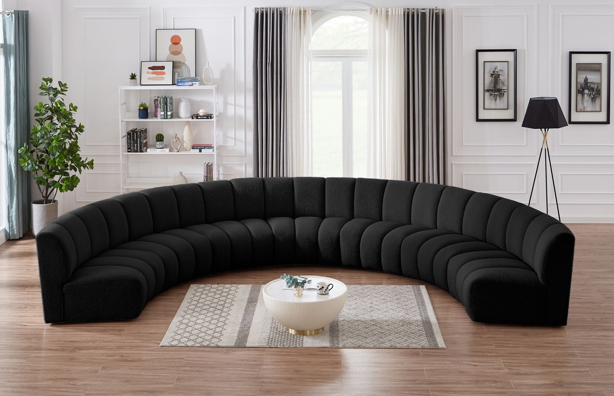 Infinity - 7 Piece Boucle Modular Sectional - Urban Living Furniture (Los Angeles, CA)