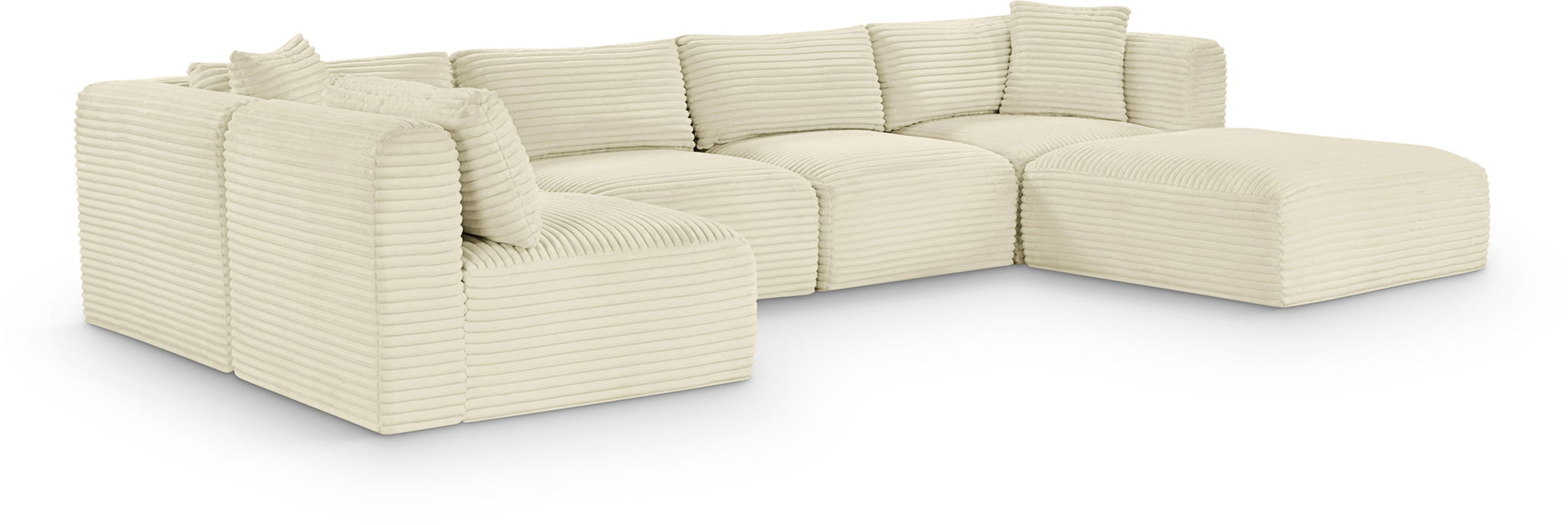 Shaggy - 6 Piece Modular U-Shaped Sectional - Urban Living Furniture (Los Angeles, CA)
