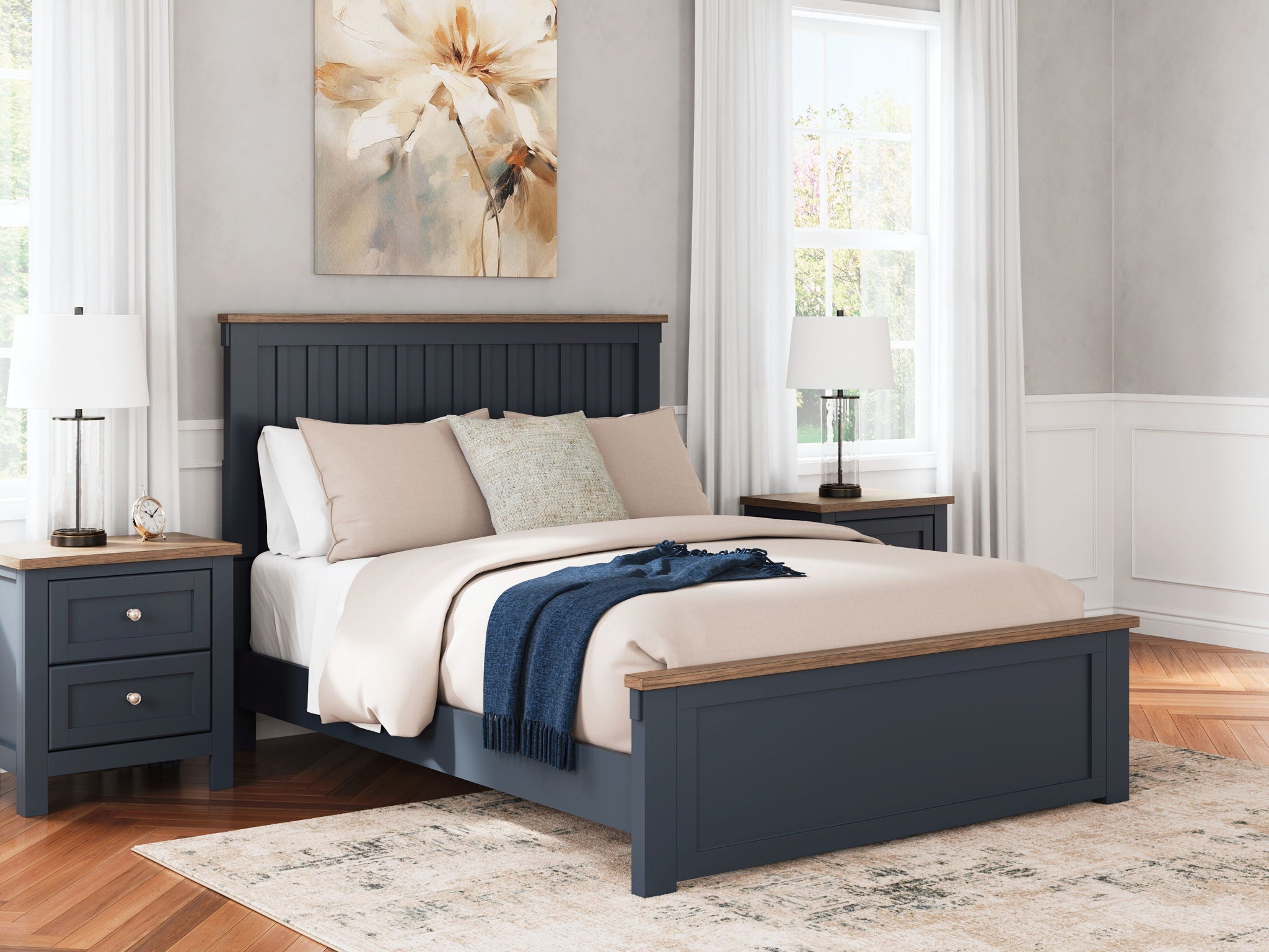 Landocken - Panel Bed - Urban Living Furniture (Los Angeles, CA)